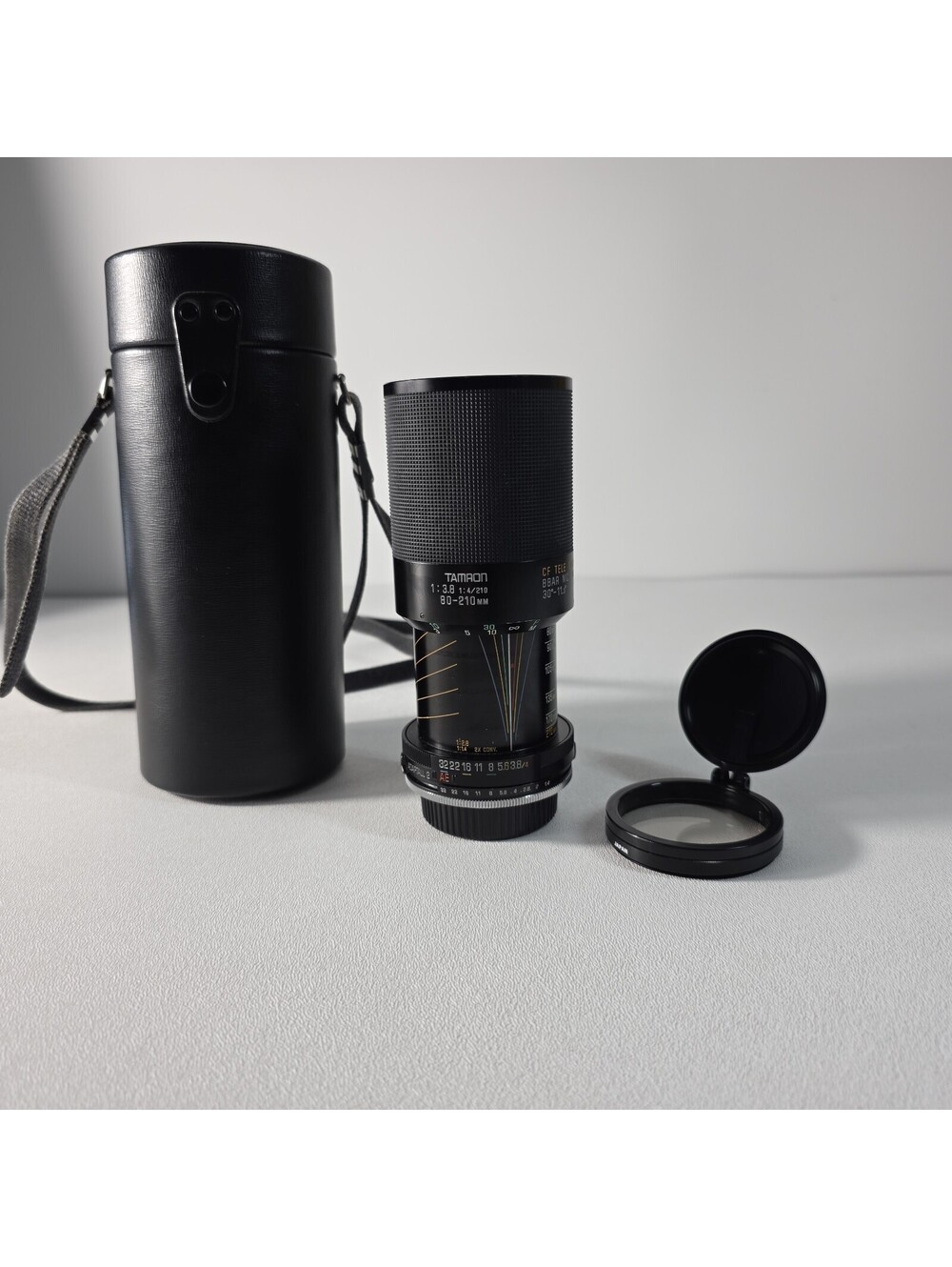 Tamron Adaptall 80-210mm F3.8-4 with Pentax K Mount W/ Case & Filter